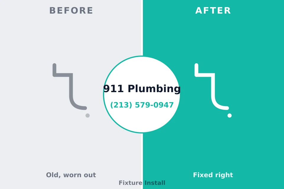 Before and after: plumbing company Mobridge, SD